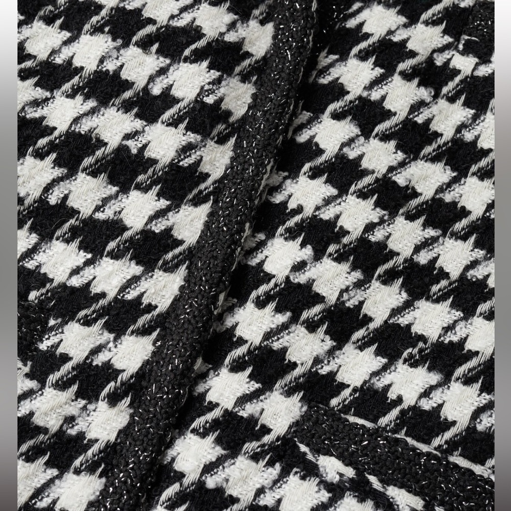 Mango Houndstooth Jacket Blazer - image 6